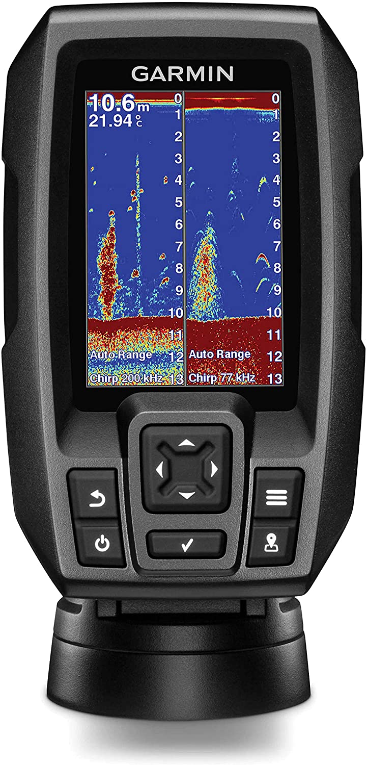 Garmin Striker 4 fish finder with color sonar display