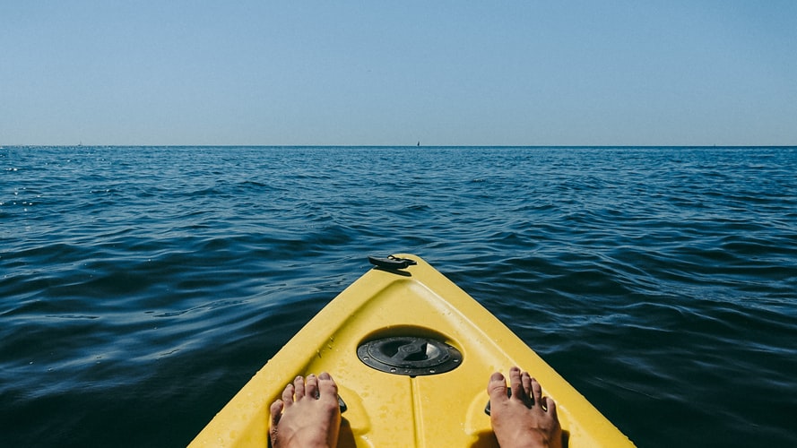 Ocean Fishing Kayak with Foot Pedals